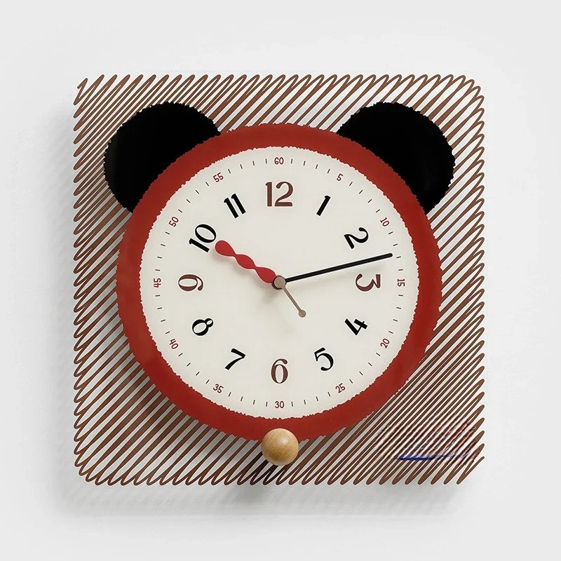 

No punching, hanging clocks, living room home creative high-end clock decoration wall