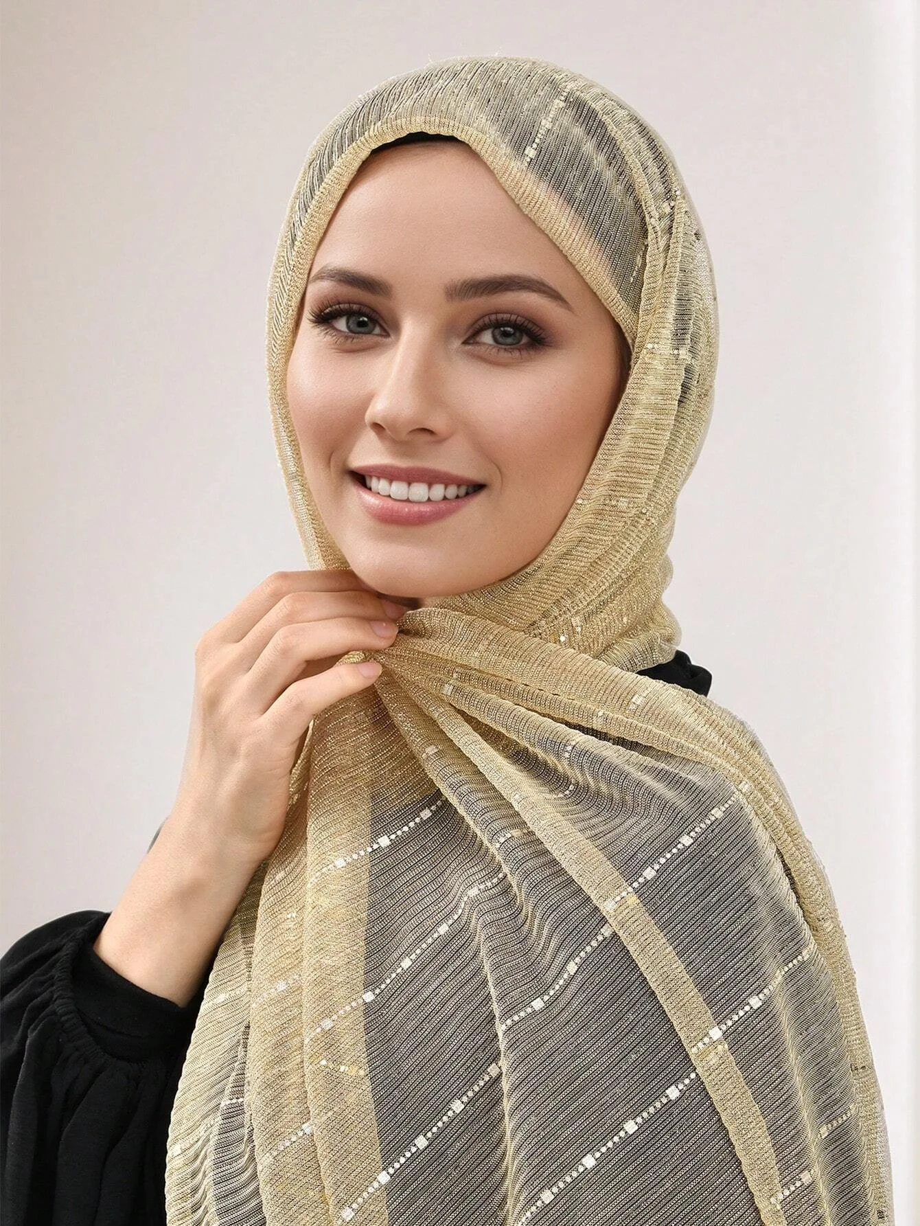 2024 New Corduroy Phnom Penh Muslim Fashion Turban Hijab Femme Musulman Dubai Indian Arabian Scarf Shawl Islam