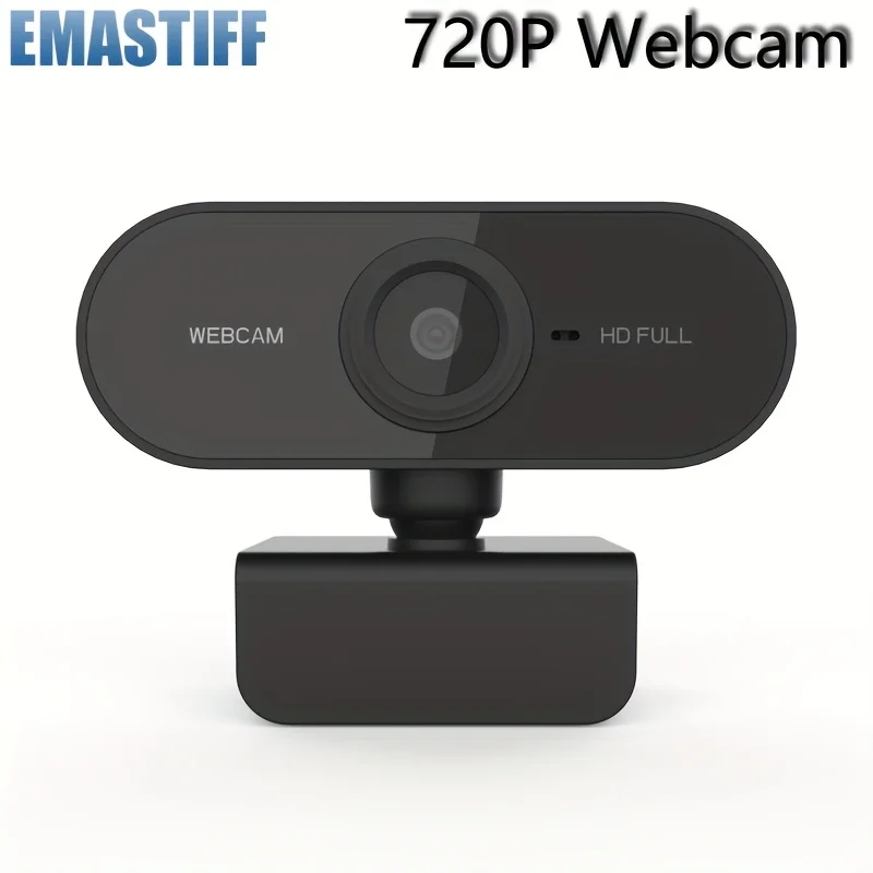 HD 720P Webcam Mini Computer PC WebCamera with USB Plug Rotatable Cameras for Live Broadcast Video Calling Conference Work