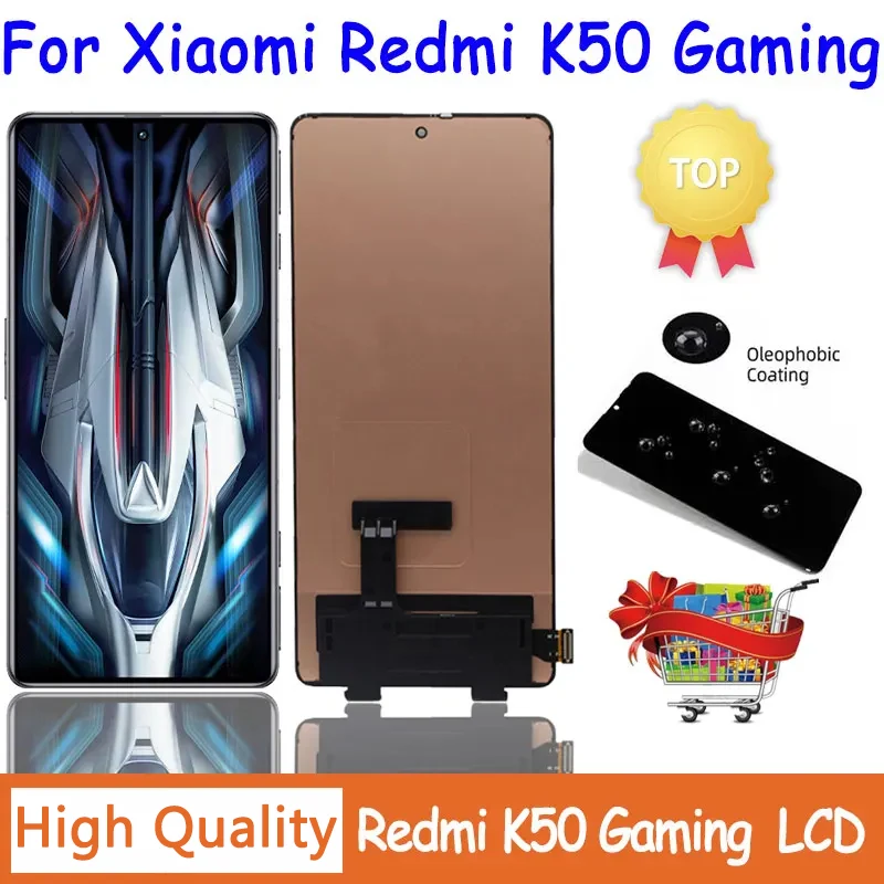 6.67'' New AMOLED for Xiaomi Redmi K50 Gaming LCD Display touch screen digitizer Assembly for redmi k50 Game Edition Display