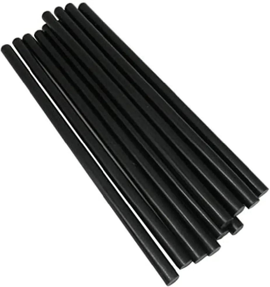 

18 Pack Black Hot Glue Sticks 0.43x7.48 Inch for Crafting Home Decoration and DIY Art Projects