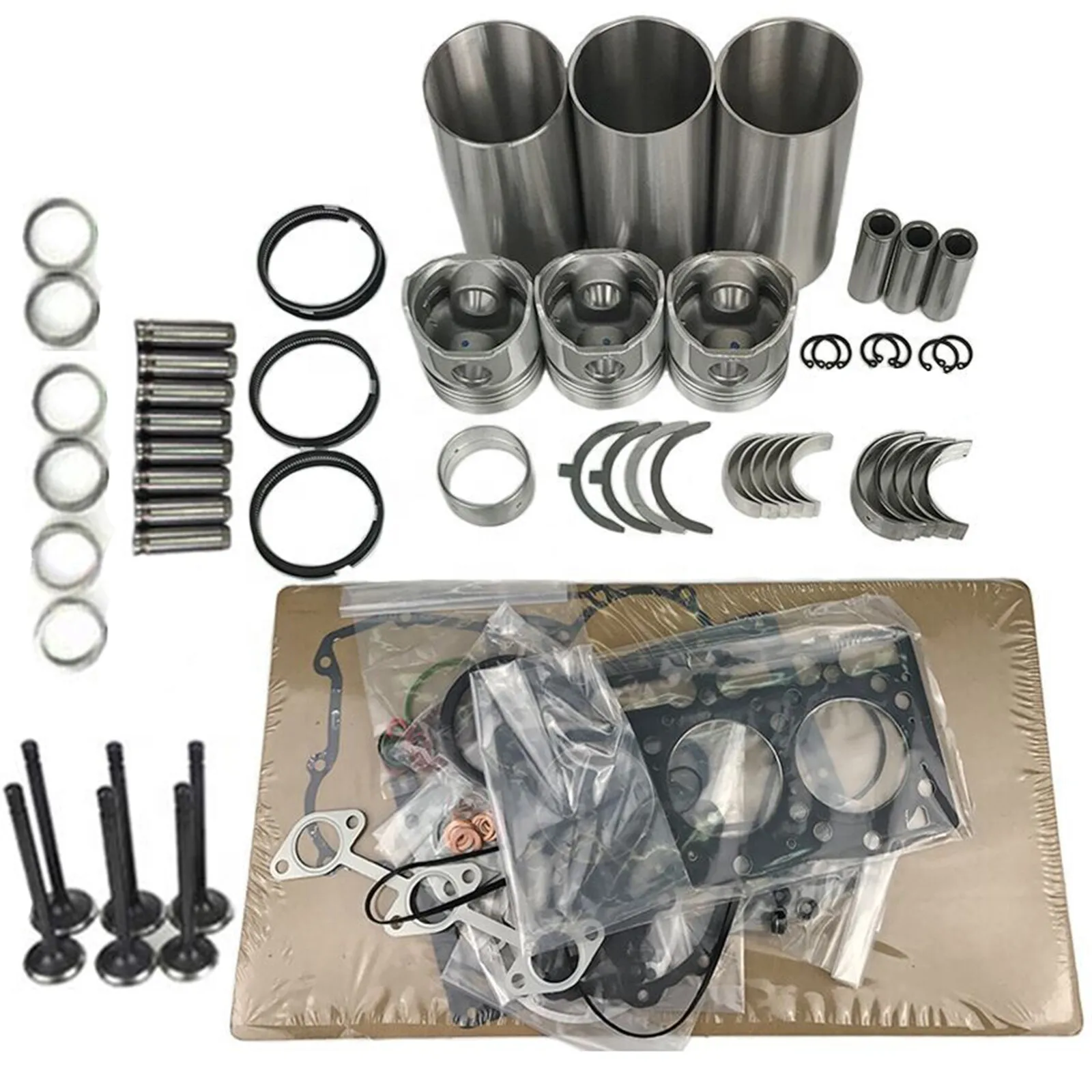 

NEW Overhaul Rebuild Kit with oil pump For Yanmar 3TNV76-NNS Engine
