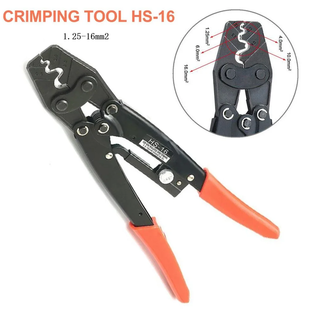 2022 Brand New Workshop Crimp Tool Plug Crimpping Tool 0.55 Kg 1.25-16mm² Cable Battery Lug Heavy Duty Plastic