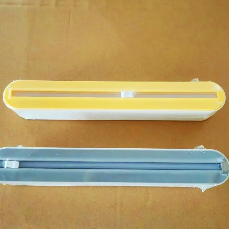 

Кухонная магнитная пищевая пленка и диспенсер из алюминиевой фольги, пластиковый резак для пищевой пленки, многоразовые для для