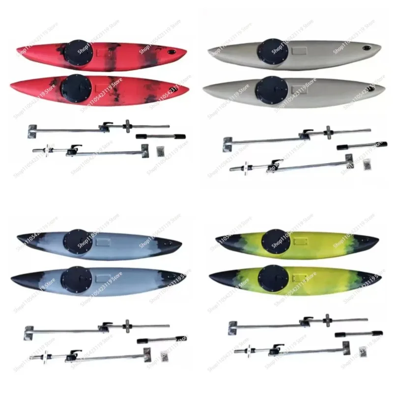 for Single Person 1PC Foldable Kayak Canoe Fishing Boat Lightweight Portable