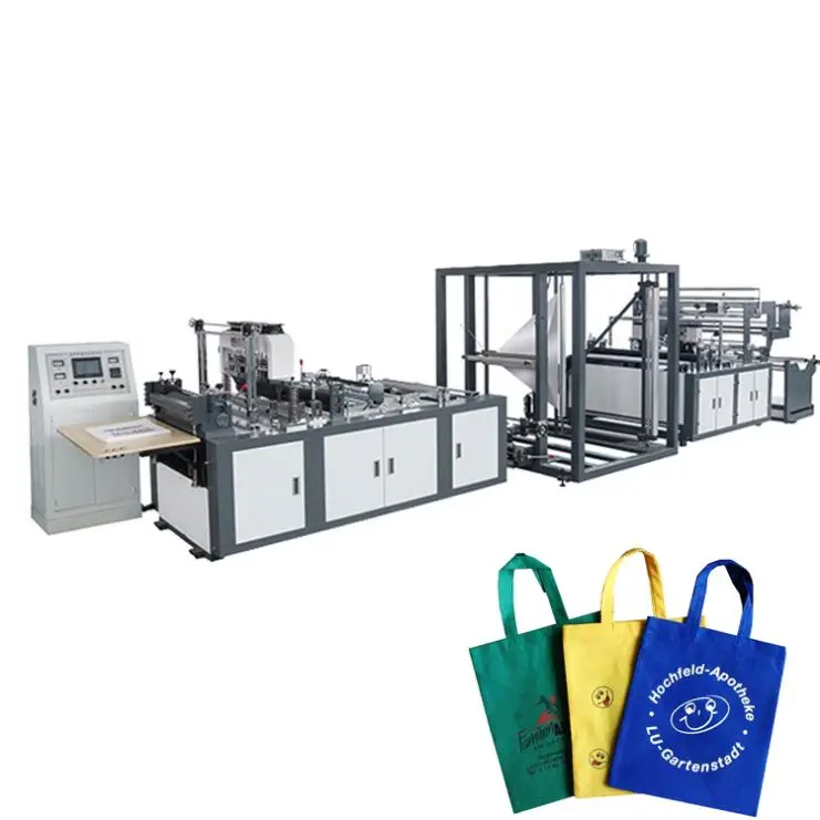 Fully Automatic Non Woven Shopping Bag Manufacturing Machine non woven tissue bag making machine