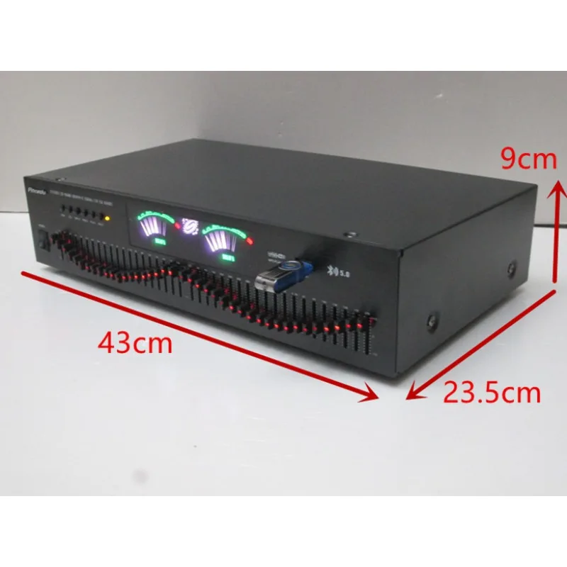 40-Band 5.0 lossless Bluetooth card stereo, household dual 20-band equalizer