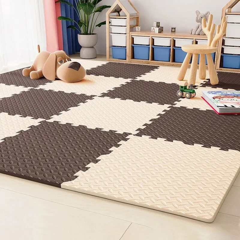 16pcs 30*30cm Puzzle Mat For Children Thick Baby Play Mat Kids Carpet Mats EVA Foam Rug Children Room Activities Mat For Baby