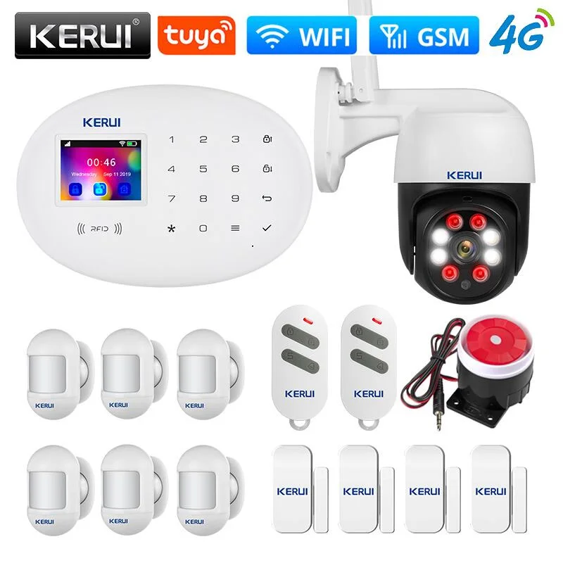 Kerui w20 gsm app (охранная, система, умный, сигнализация) купить от 4 405,00 руб. Охранная сигнализация на 1rub.ru