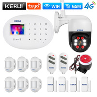 KERUI Tuya W20 4G Home Security WIFI GSM Alarm System Home Wireless APP Remote Control 2.4 Inch Screen Burglar Alarm