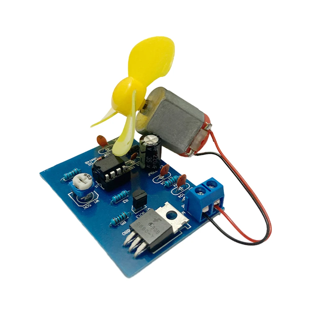 DC4.5V NE555 DC Motor Pulse Width Speed Controller Electronic Production DIY Kit PCB 555 Pulse Width Speed Controller Kits