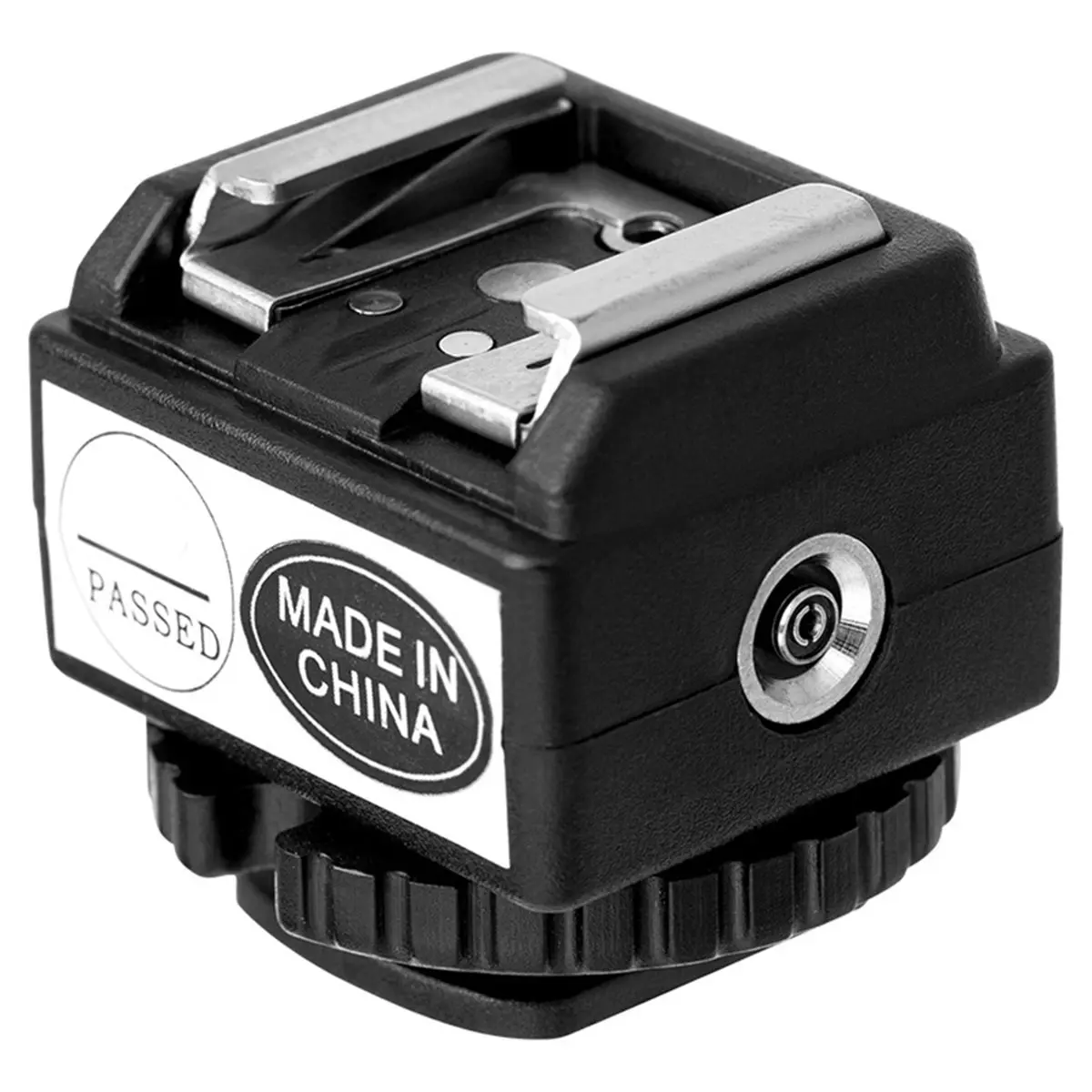AT33 Hot Shoe Height Increasing Seat Flash Adapter, Universal Hot Shoe Riser Pad Converter for Speedlite Flash Base