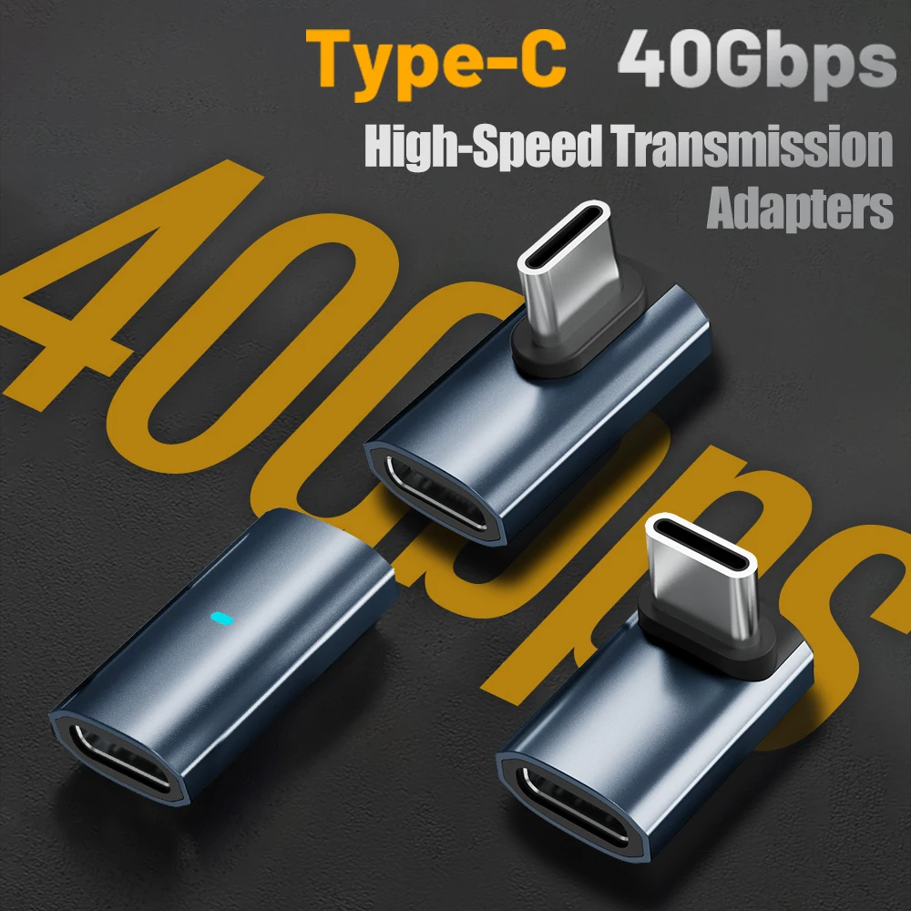 

Многофункциональный адаптер 40G/240W, переходник Type-C (штекер) на Type-C (штекер), USB-C (штекер) на USB Type-C