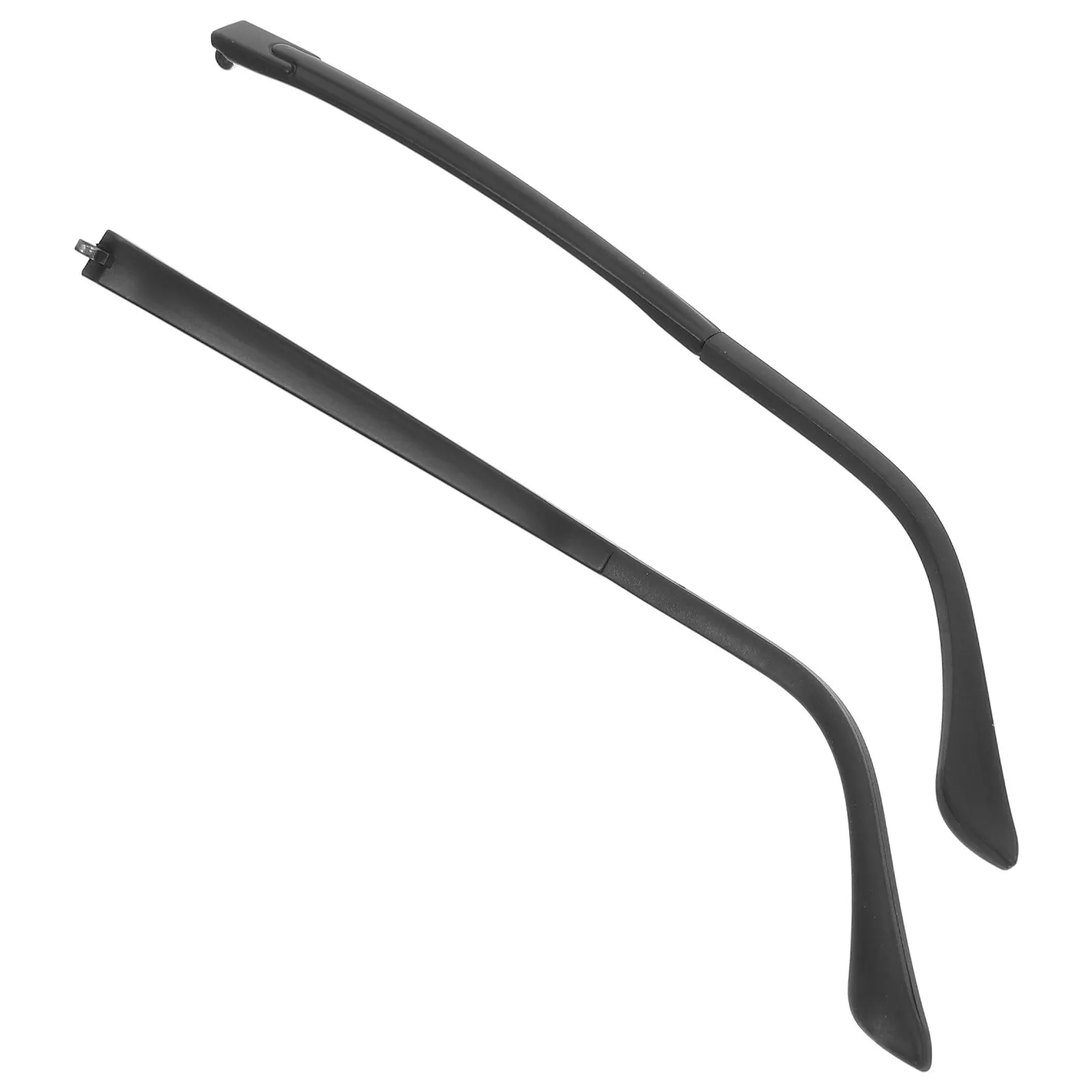 1 Paire de Branches de Lunettes de Remplacement Noires, Branches de Lunettes de Vue et de Soleil Tendance, Légères et Antidérapantes pour Réparation de Lunettes