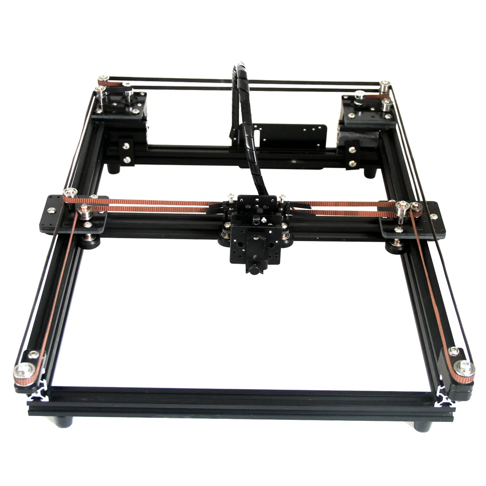 DIY Disassembled LY Frame Belt Pulley Pen Drawing Robot Machine XY-Plotter for Sketch Writing EBB Motherboard Lettering Tool