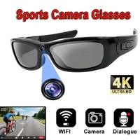 Gafas de cámara HD 6K, lentes polarizadas portátiles, videovigilancia DVR, protección de seguridad, cámara de vídeo para deportes al aire libre 2025