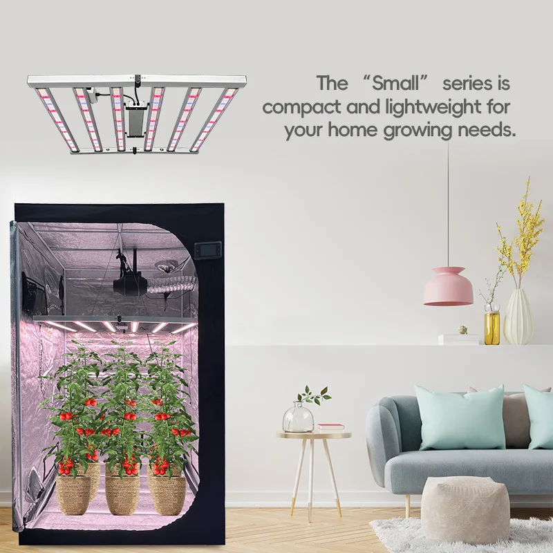 

Светодиодная лампа полного спектра мощностью 320 Вт для небольшого освещения растений, дополнительного освещения для рассады томатов и овощей