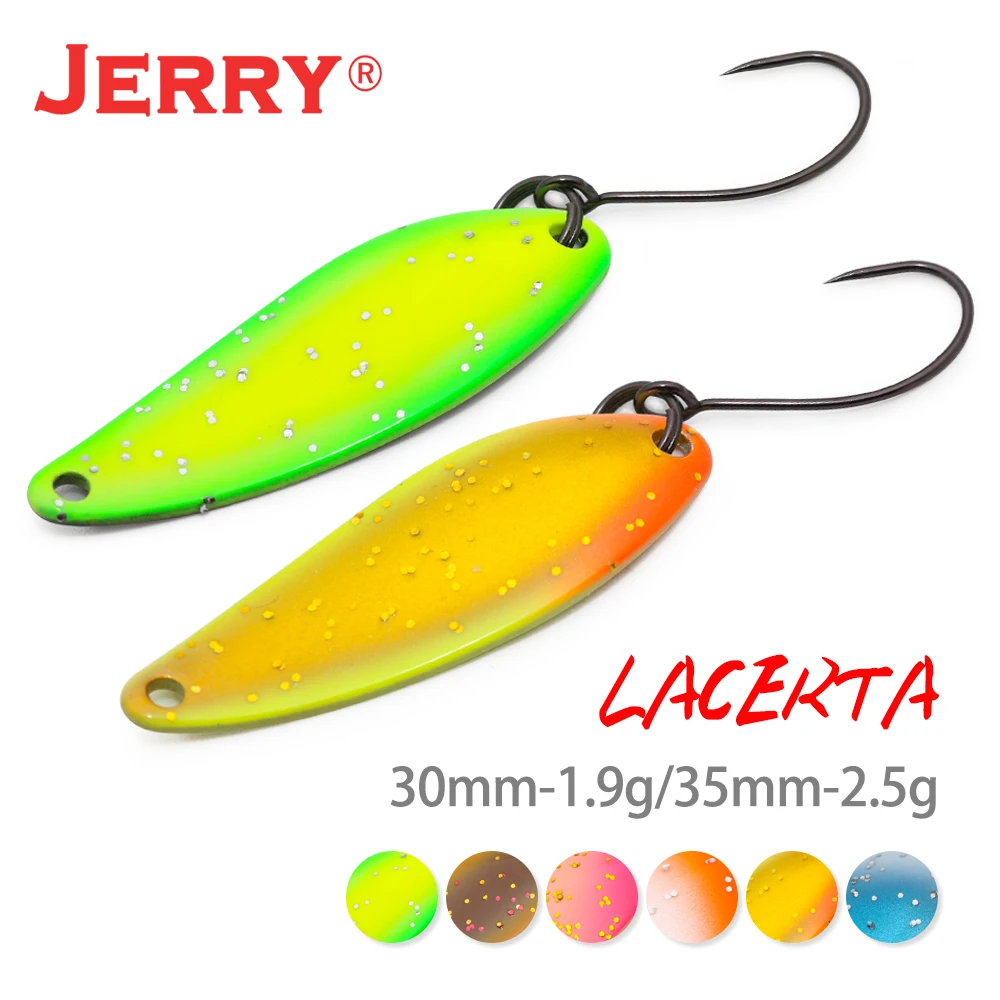 Jerry Lacerta Cuchara Giratoria Trucha – Señuelo para Curricán