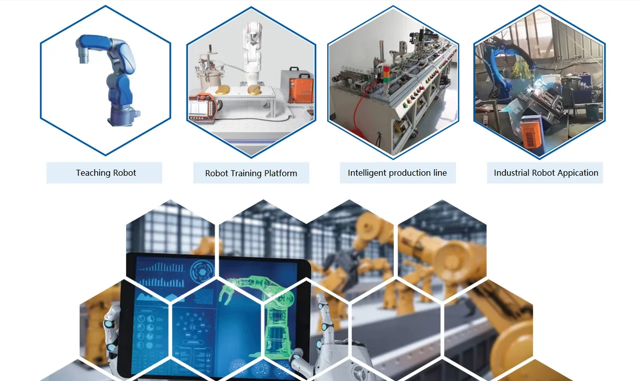 Sistem HC Pengontrol universal lengan robot integrasi penggerak & kontrol 8 sumbu