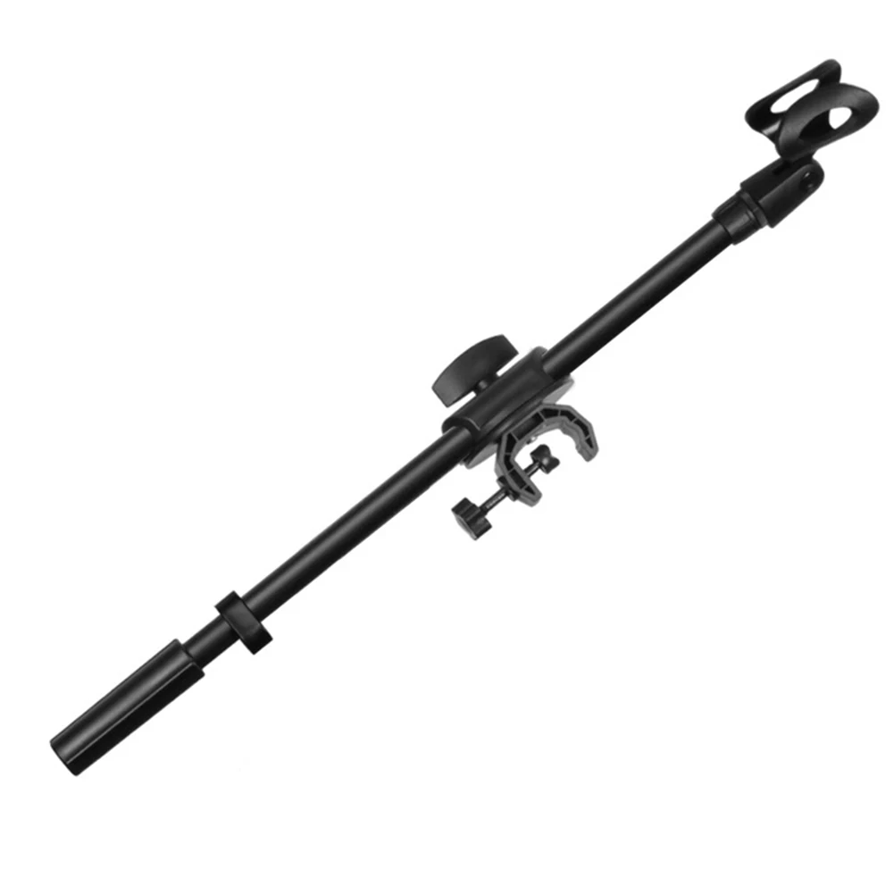 Adjustable Mic Stand Extension Bracket 35CM Live Performance Stable Support Adjustable Clamp For Device Widths 60-100mm