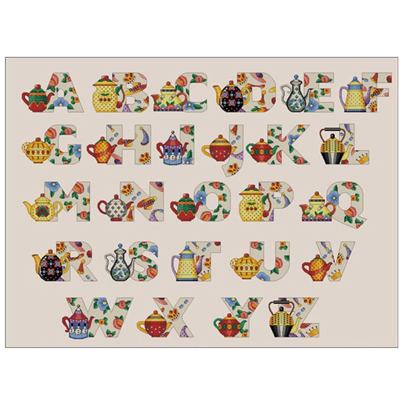 

ZZ4530 Cross Stitch Set Cross-stitch Kit Embroidery Needlework Craft Package Cotton Fabric Floss Homfun Painting Animal Crossing
