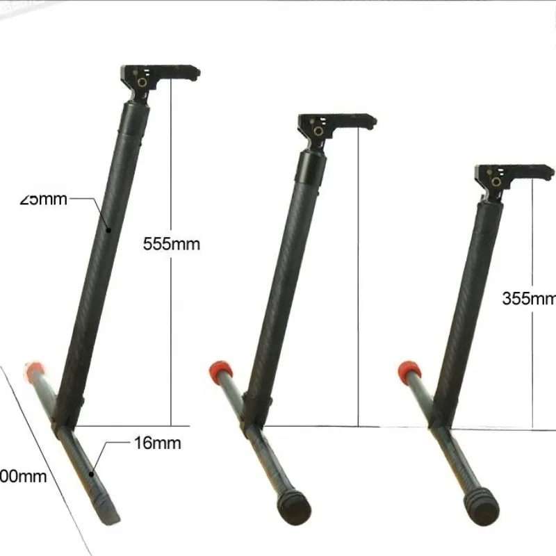 UAV Electric Landing Gear Carbon Fiber Quick Removal Tripod Size Multi-axis/Quad/Six-axis Aircraft