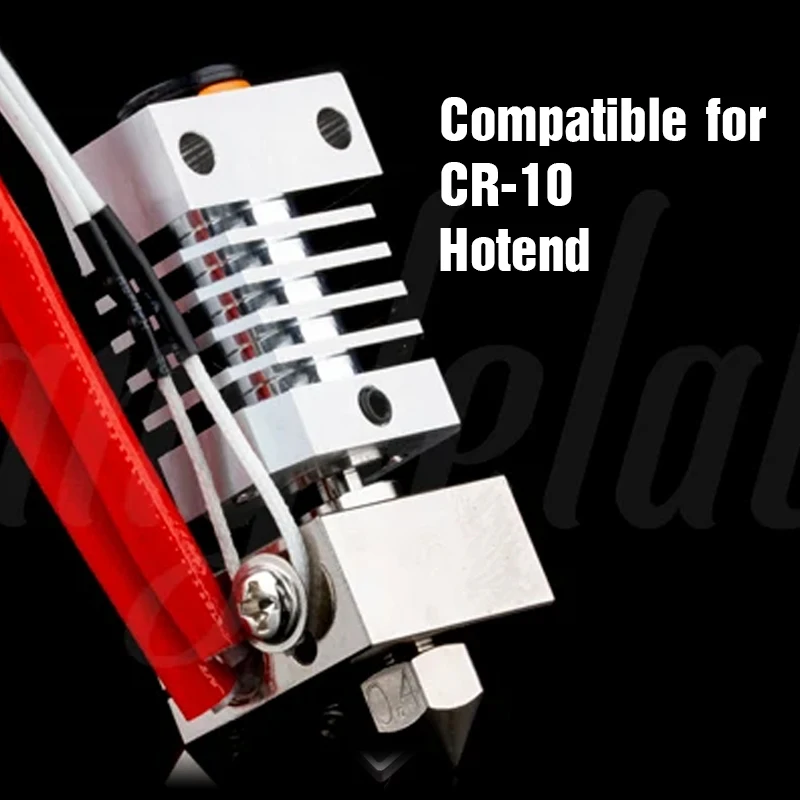 Trianglelab Swiss CR10 Plated Copper Heat Block For CR10 Hotend cr-10 Hotend for mk8 nozzle DDB Extruder ender3 cr-10s