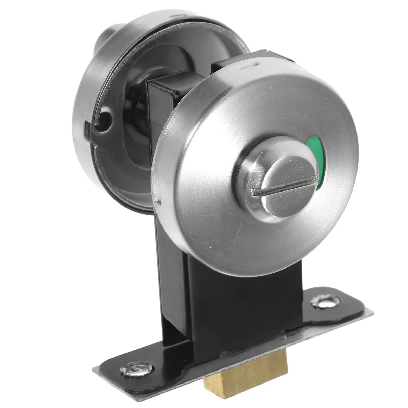 

Heavy Duty Stainless Steel Bathroom Indicator Lock Occupied Vacant Door Latch for Toilet Stall Partition Commercial Restroom