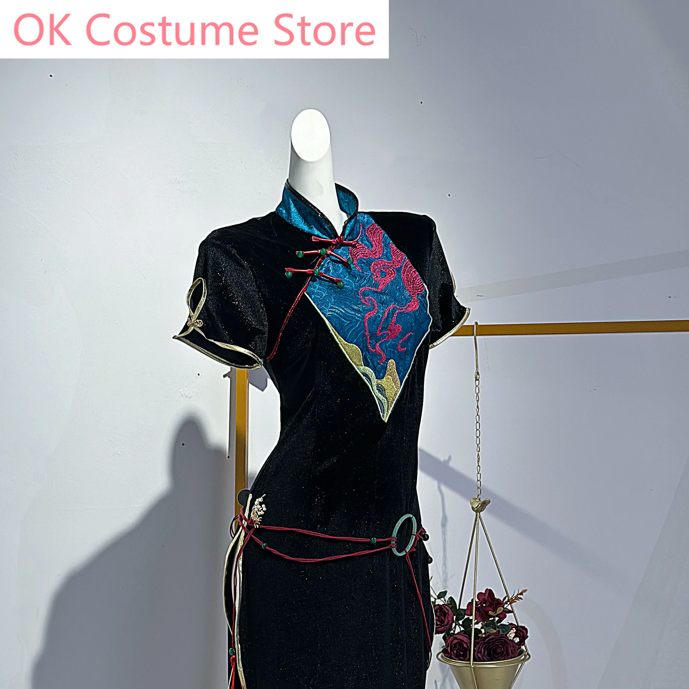 

Path To Nowhere Angel Cheongsam Cosplay Costume Cos Game Anime Party Uniform Hallowen Play Role Clothes Clothing