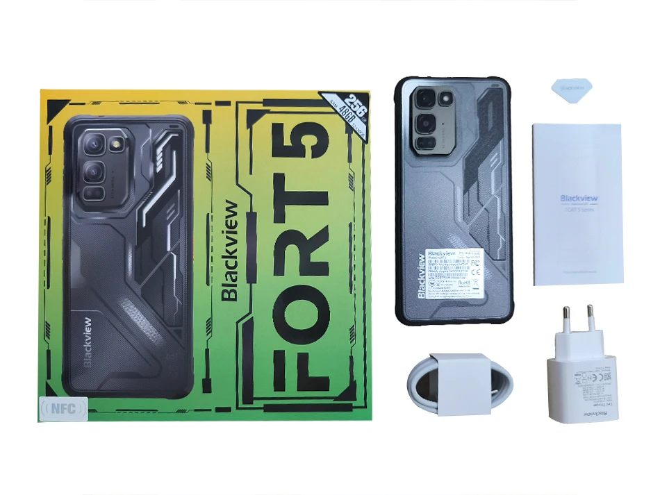 Blackview Fort 5 Rugged SmartPhone 6.78-inch 2.4K 120Hz Display 108Mp Camera IP68&IP69K ultralight Rugged Phone