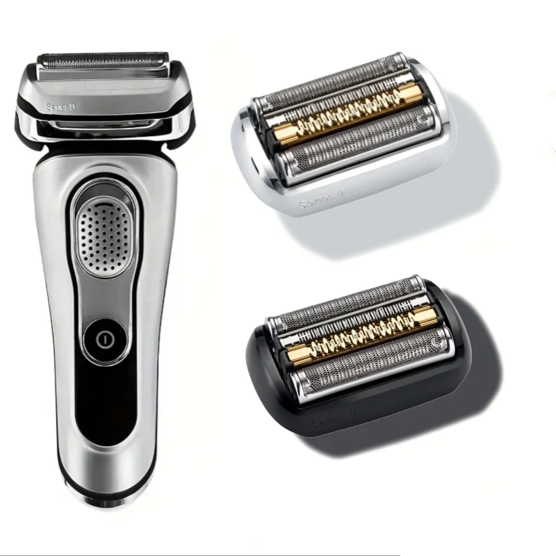 92S Replacement Shaver Head for Braun 9 Series Foil Shaver 9040s, 9080cc, 9093s, 9095cc, 9240s, 9242s, 9260s with Brush