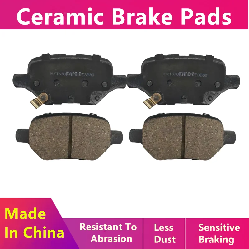 Rear Brake Pads-07026 For Chevrolet Tracker Redline/Buick Encore Verano Pro Gs/Auto Parts 26284862