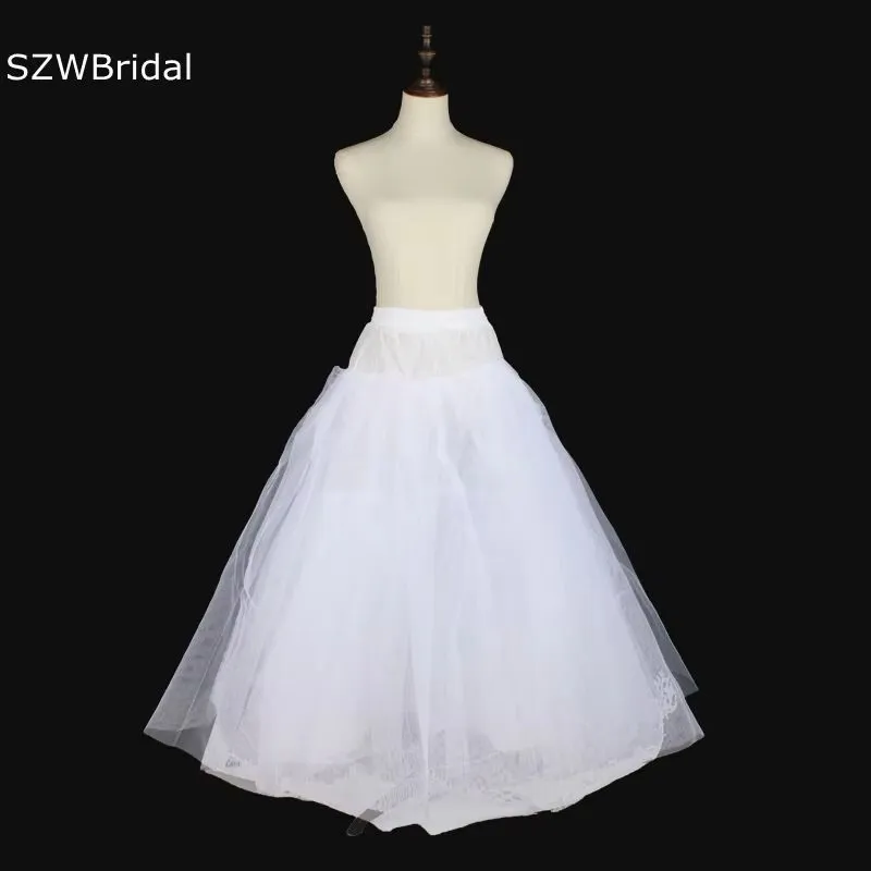 Venda quente tule capina petticoat underskirt para casamento jupon mariage enaguas lolita petticoats crinoline vestidos de novia 2025