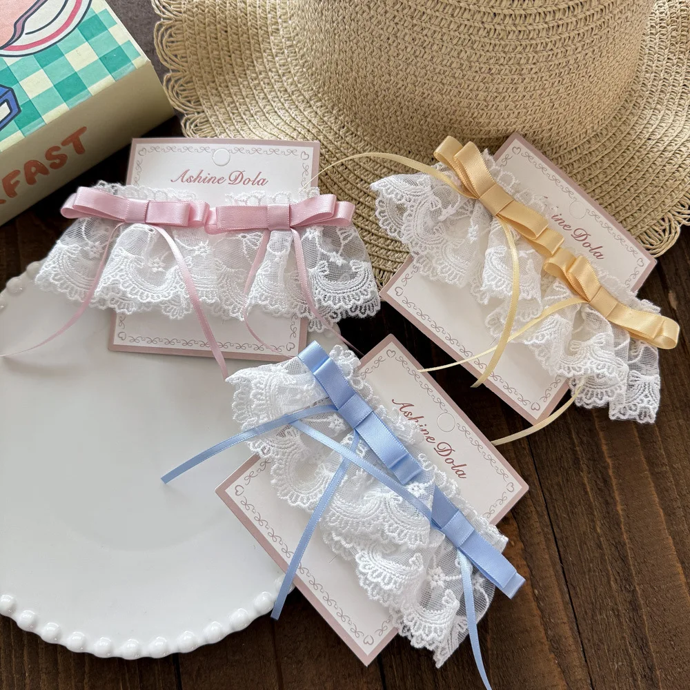 2 قطعة مشبك شعر فتاة رائعة مجموعة الحلو مقوس دانتيل لطيف موضة مشبك شعر لوليتا الأطفال إكسسوارات الشعر مشبك شعر