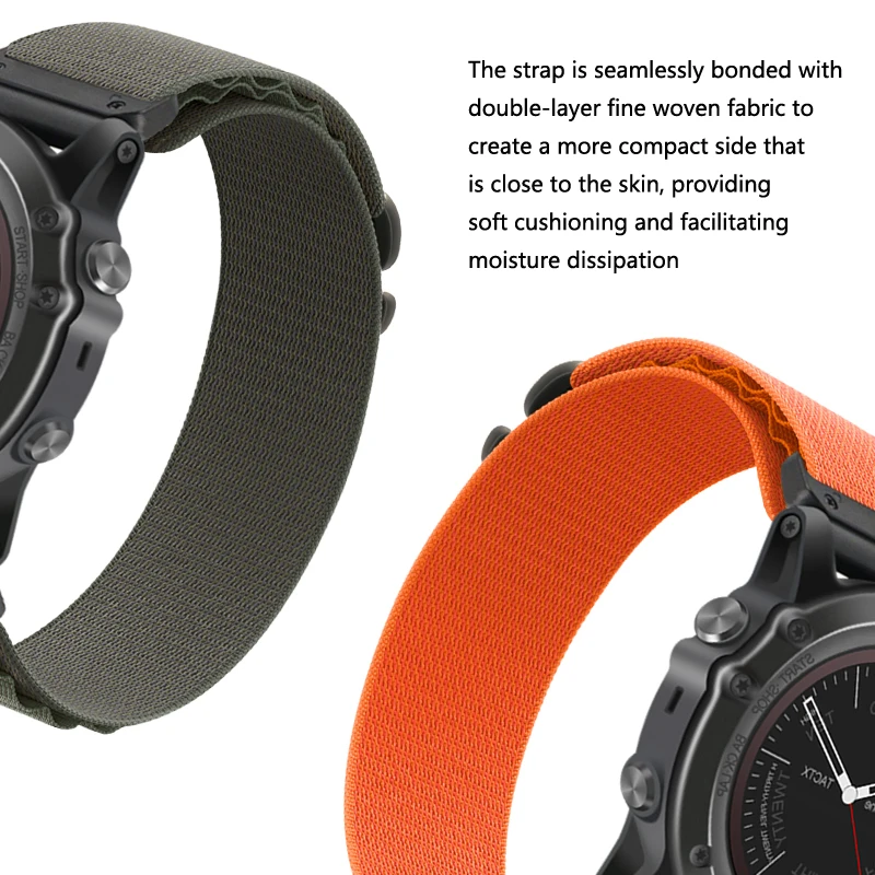 Cinturino Di Ricambio Quickfit 26 Mm In Silicone Per Garmin Fenix 8/7X/6X/5X, Tactix, Instinct 2X/3 AMOLED E Solar (Orologio Non Incluso) - 2