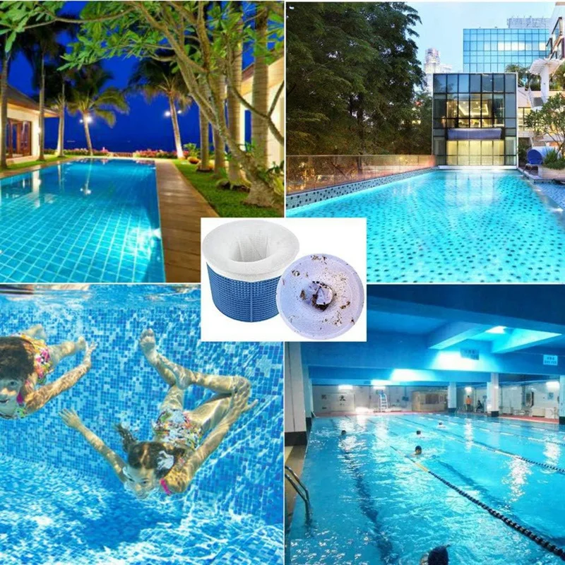 25Pcs Pool Skimmer Sock, Filter, Basket Pool Protector, Durable Filter Sock Mesh Cleans Debris And Leaves