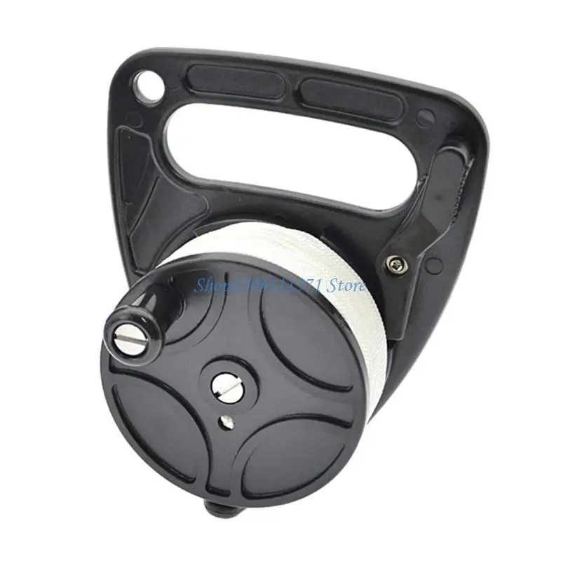 

P9FC Катушка для дайвинга с упорами для большого пальца 83 м/272 фута с храповым механизмом для подводного плавания Катушка для