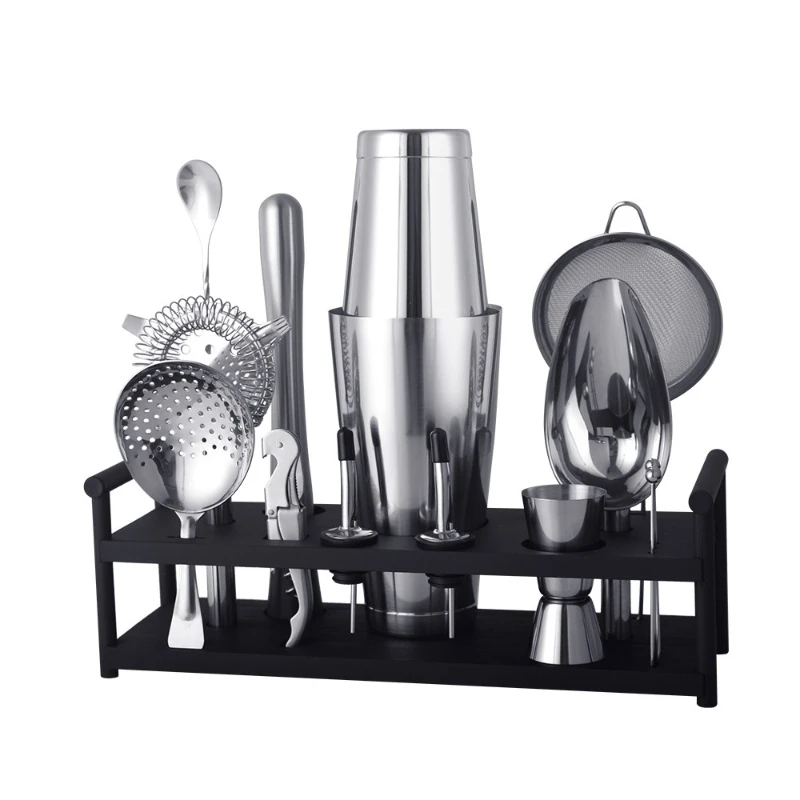 

European style metal wine set, bar bartender, full set of 800ml stainless steel