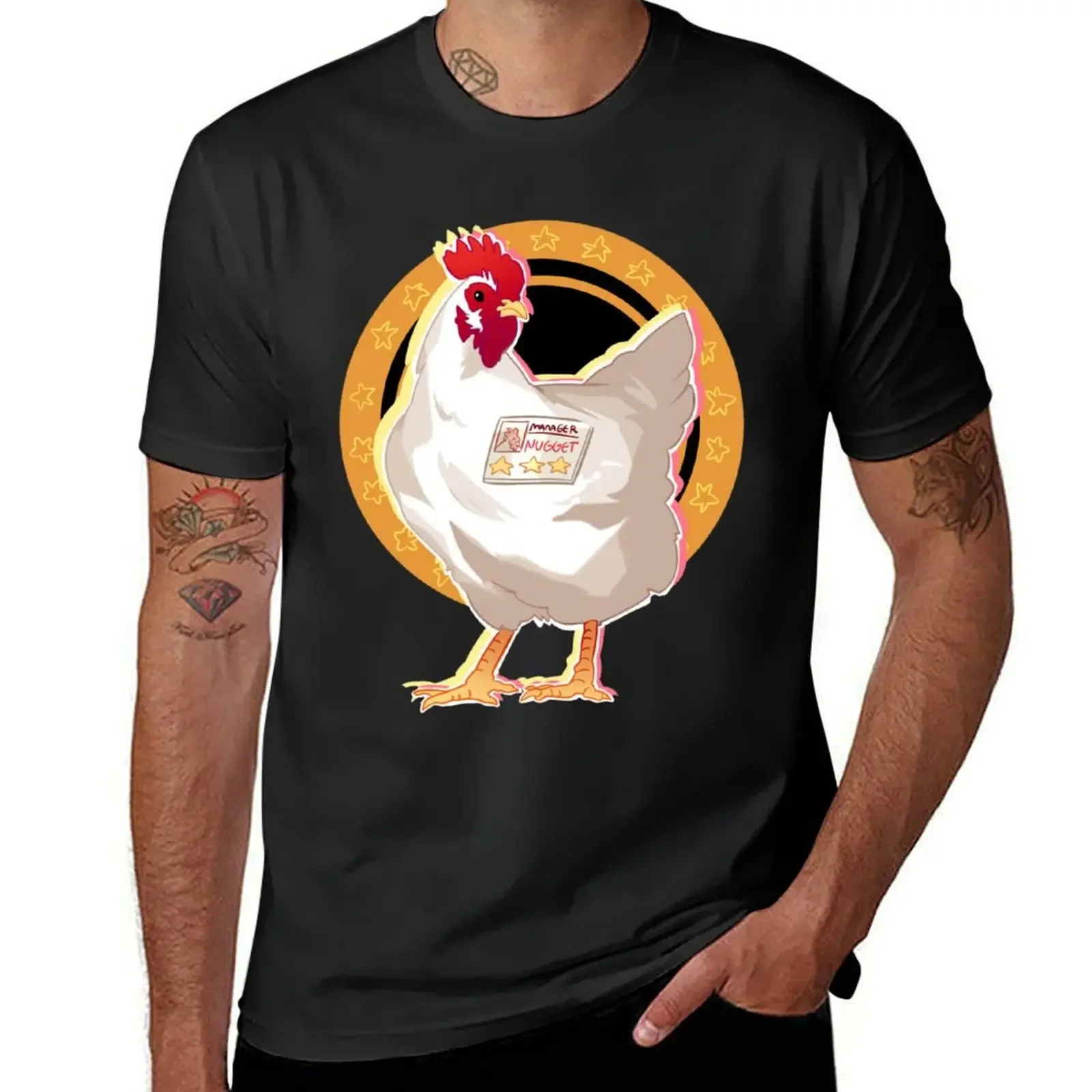 Yakuza 0 Nugget Manager Shirt and Sticker T-Shirt boys animal print customs Men's clothing