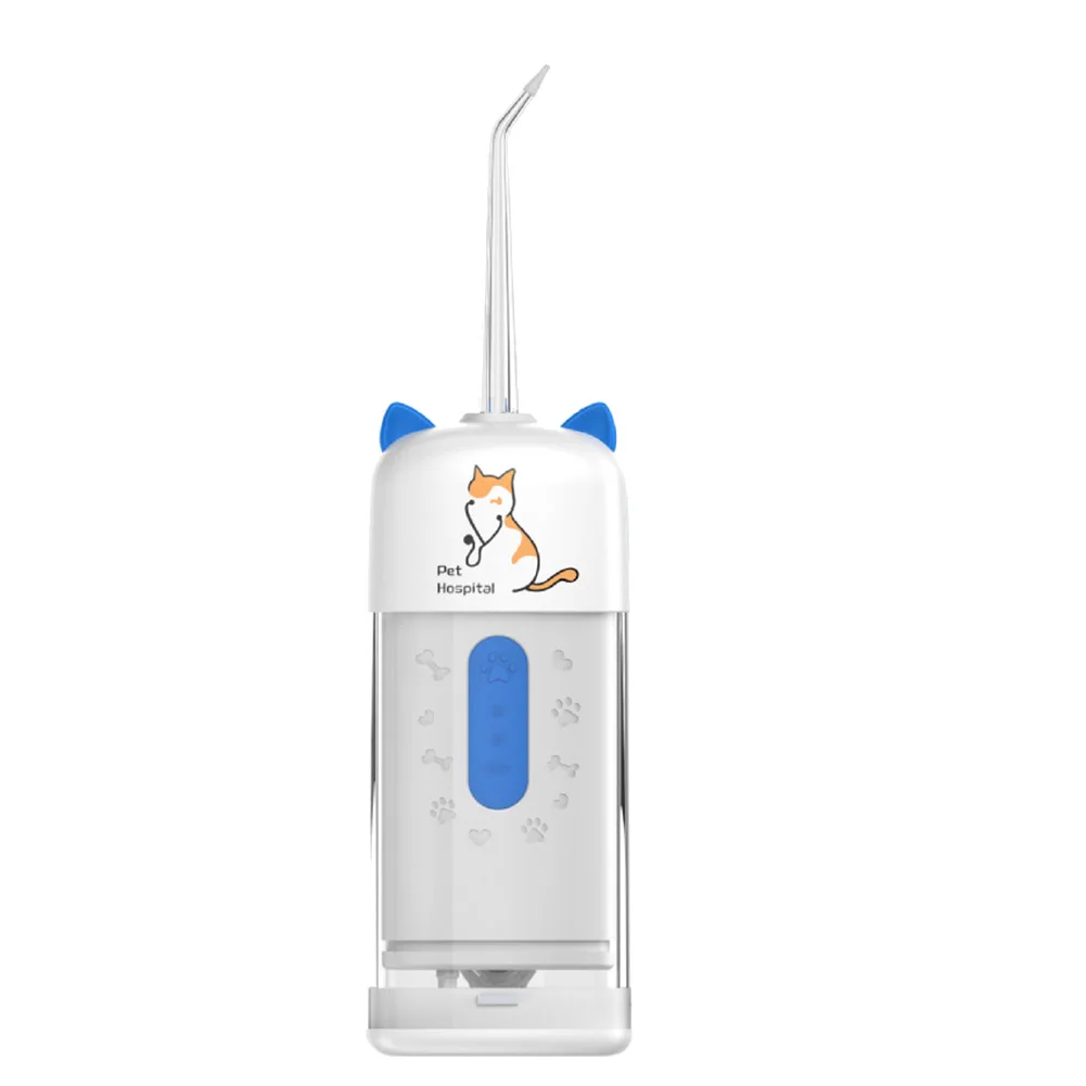 Pets Special Dental Irrigator for Pets, Dogs, Cats, Bad Breath, Tartar and Yellow Teeth Dental Irrigator(Blue)