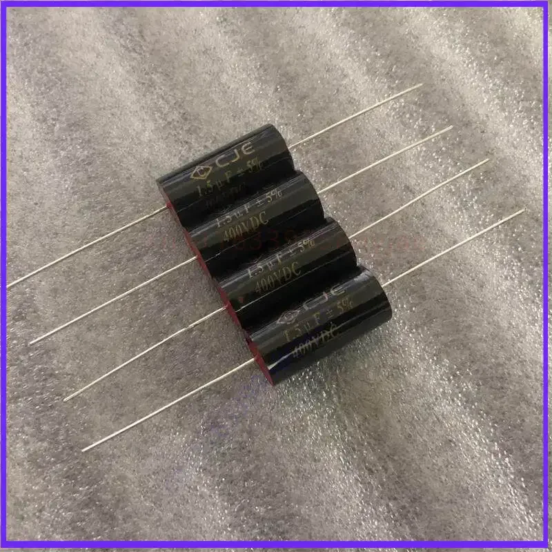 Crossover Film Capacitor for Speaker, MKP 1.5UF 400V Non-polar Copper Lead  50pcs
