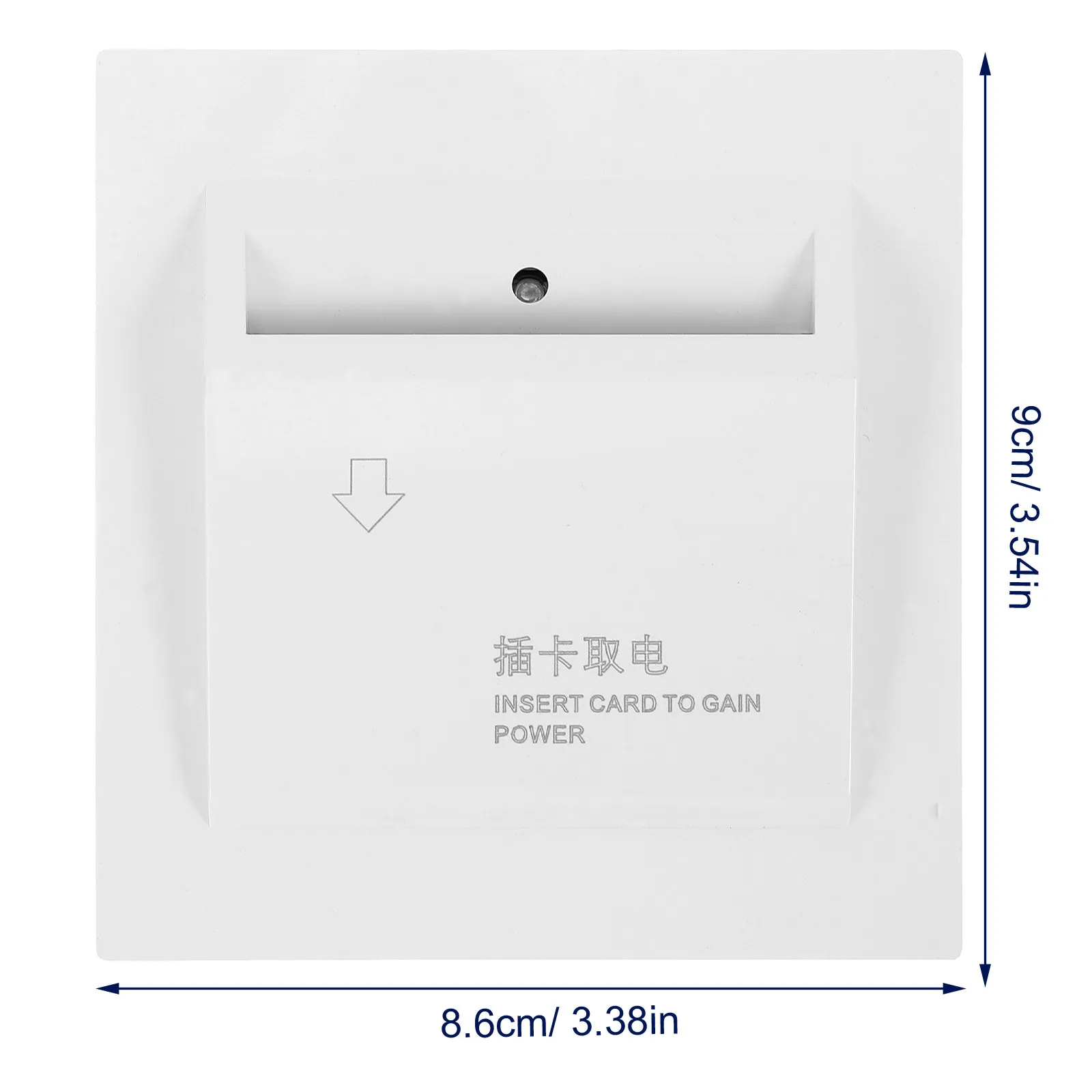 Switch Panel Stable Material Power Key Card Sensor Energy Saving Insert Key for Power Hotel Room Accessory