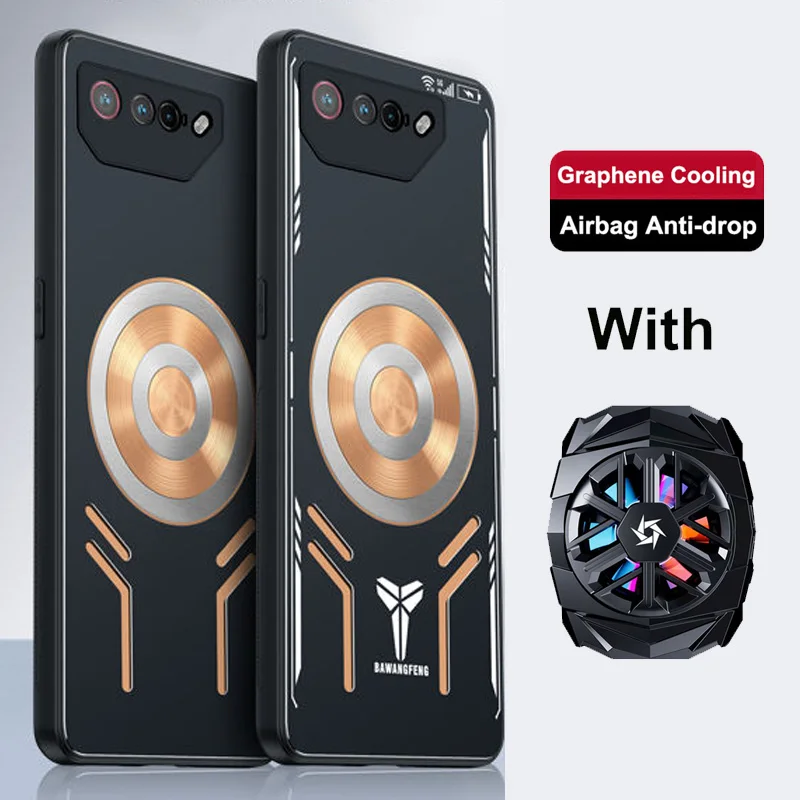 

Дышащий радиатор для Asus ROG 7 Pro, медный алюминиевый сплав, с рассеиванием тепла, для ROG 5 Φ Pro, для ROG7, ROG6, ROG5, ROG5S