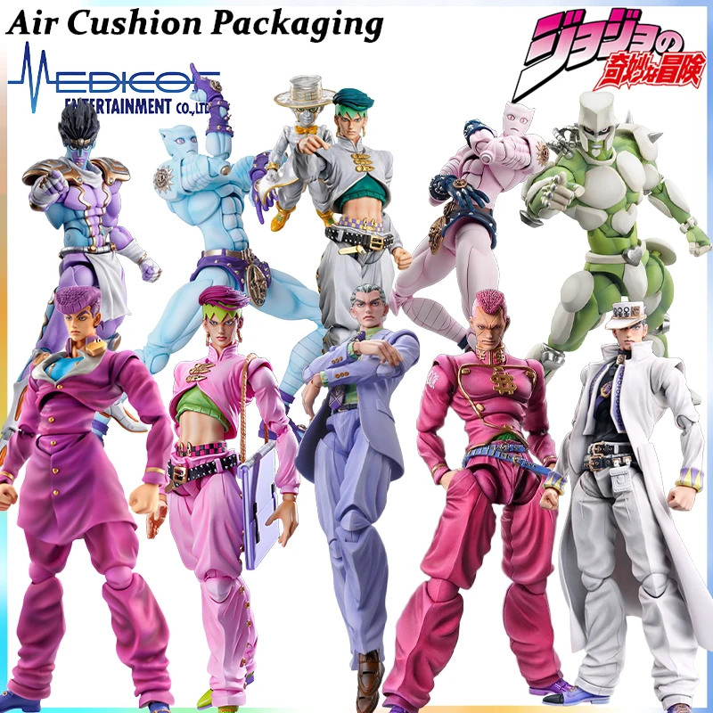 

Medicos Genuine Super Action Statue JoJo's Bizarre Adventure Part4 Diamond Is Unbreakable Rohan Kishibe Action Figures Model Toy