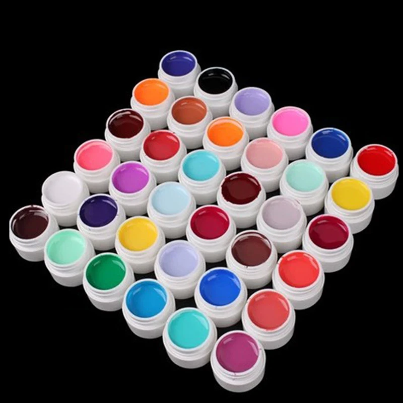 36 Colors/ Set Nail Painting Gel UV Gel Kit Nail Art Salon Paint Lacquer Set Beauty Tools