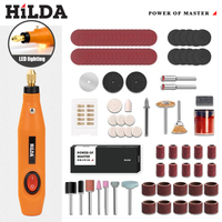 HILDA 12V  Mini Engraving Pen Mini Drill Rotary Tool Engraving Pen With Grinding Accessories Set Multifunction