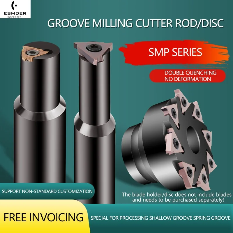 

SMP05 Card Spring Groove Milling Cutter Rod/Disc SMP05-016/020/025/032-XP25-TGF32T1 SMP05-023/031/044-XP SMP05-100T8-27-GBA43