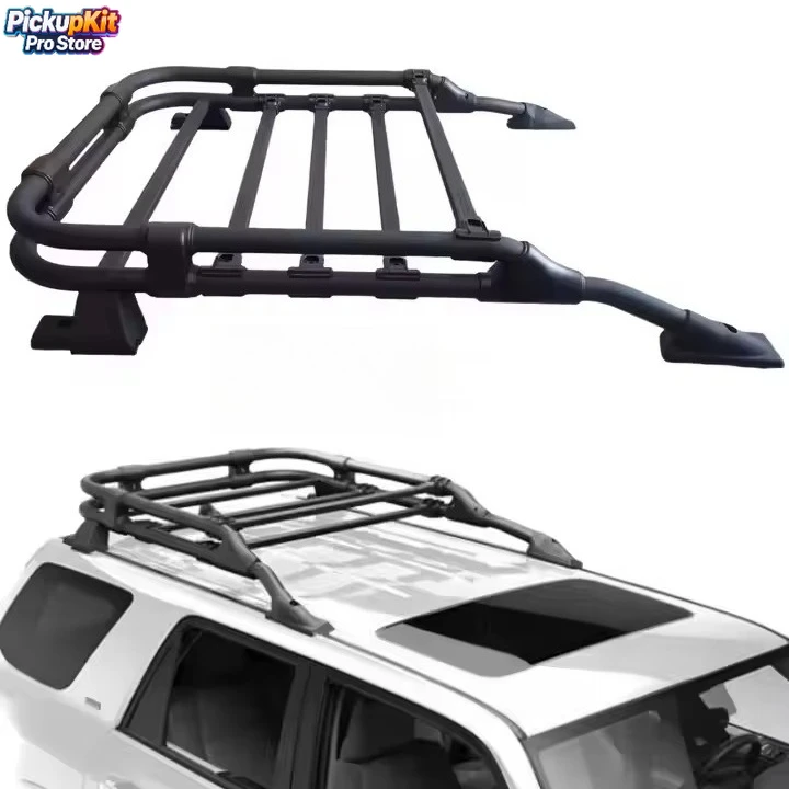 

Heavy Duty Cargo Carrier Roof Rack for 4Runner Camping/Overlanding Gear Storage