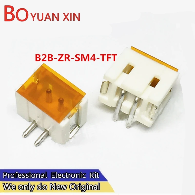 

100pcs B2B-ZR-SM4-TFT(LF)(SN) B2B-ZR-SM4-TFT 1.5mm 2pin vertical needle base connector