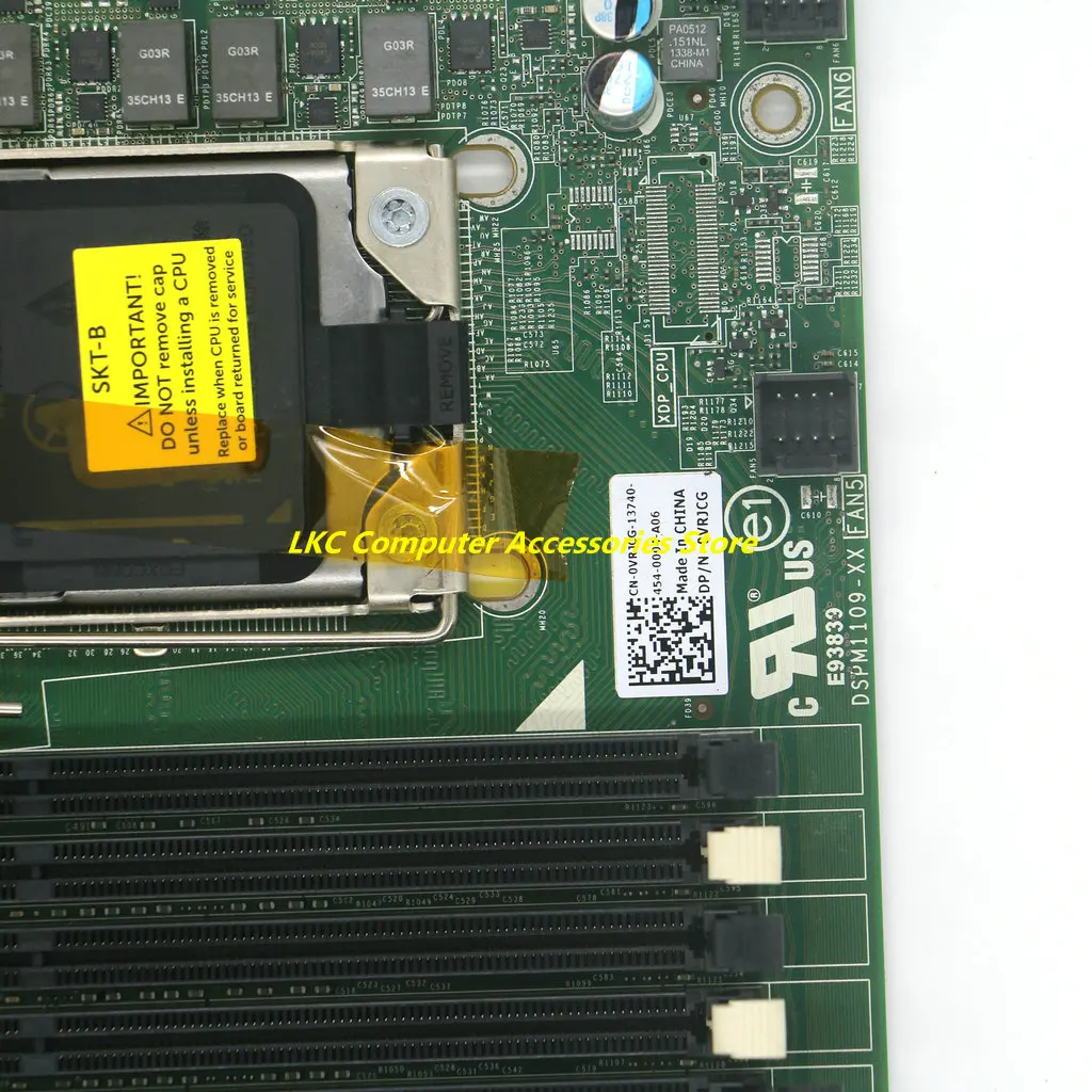 DELL PowerEdge 서버 마더보드 VRJCG 0VRJCG CN-0VRJCG 7TDJK 07TDJK CN-07TDJK LGA1356 DSPM1109-XX 메인보드